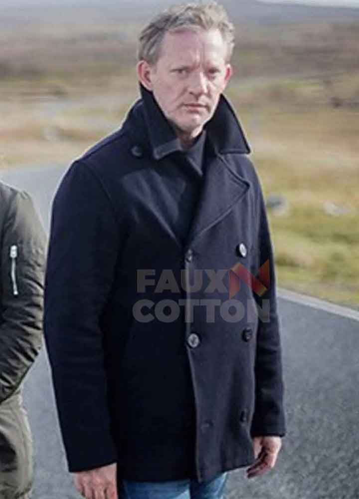 Shetland Douglas Henshall Black Coat